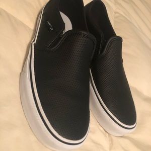 Vans Asher Perforated Slip-On Sneaker- Women’s